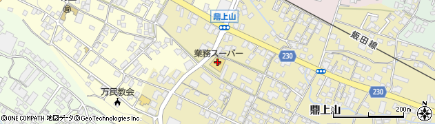 酒＆業務スーパーモダンパック飯田店周辺の地図