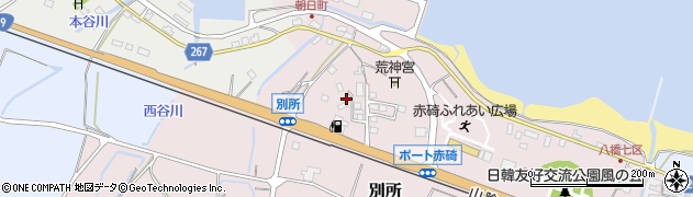 鳥取県東伯郡琴浦町別所340周辺の地図
