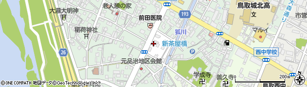 鳥取県鳥取市西品治727周辺の地図