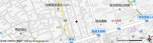 神奈川県愛甲郡愛川町中津7433周辺の地図