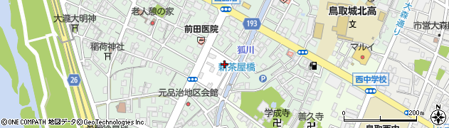 鳥取県鳥取市西品治760周辺の地図