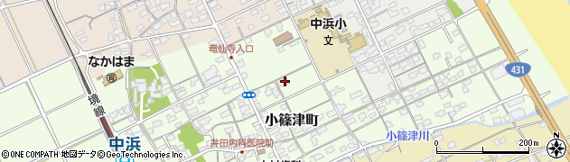 鳥取県境港市小篠津町512周辺の地図