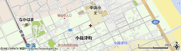 鳥取県境港市小篠津町438周辺の地図