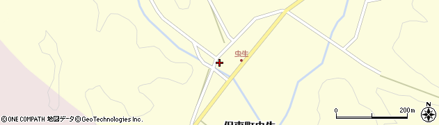 兵庫県豊岡市但東町虫生97周辺の地図