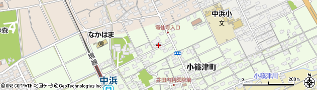 鳥取県境港市小篠津町755-4周辺の地図
