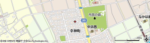 鳥取県境港市幸神町208周辺の地図