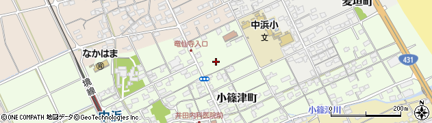 鳥取県境港市小篠津町470周辺の地図