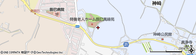 千葉県市原市神崎303周辺の地図