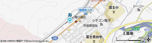 寿駅入口周辺の地図