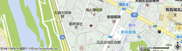 鳥取県鳥取市西品治695周辺の地図