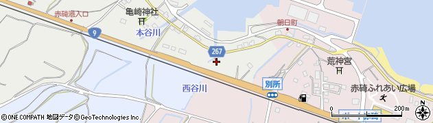 鳥取県東伯郡琴浦町赤碕540周辺の地図