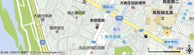 鳥取県鳥取市西品治645周辺の地図
