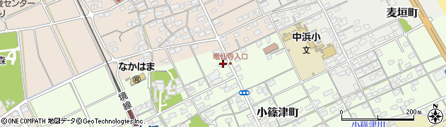 鳥取県境港市小篠津町758周辺の地図
