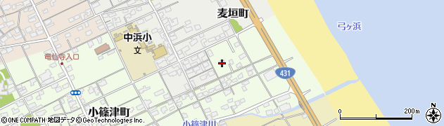 鳥取県境港市小篠津町331周辺の地図