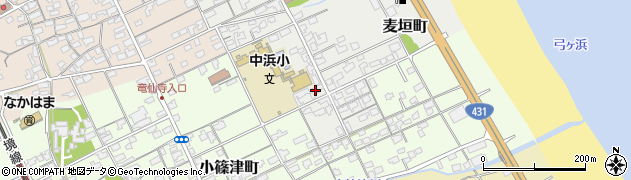 鳥取県境港市麦垣町386周辺の地図