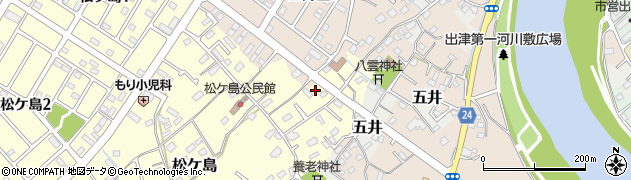 千葉県市原市松ケ島195周辺の地図