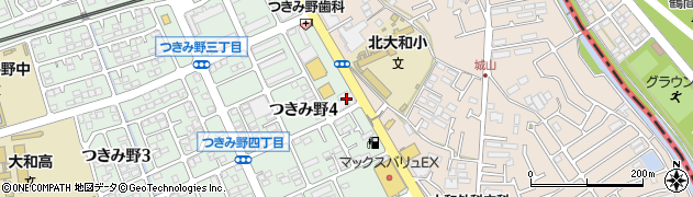 東京靴流通センター　つきみ野店周辺の地図