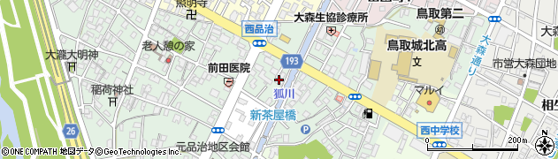 鳥取県鳥取市西品治777周辺の地図