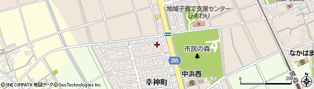 鳥取県境港市幸神町221周辺の地図