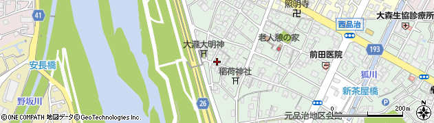 鳥取県鳥取市西品治556周辺の地図