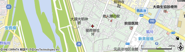 鳥取県鳥取市西品治560周辺の地図