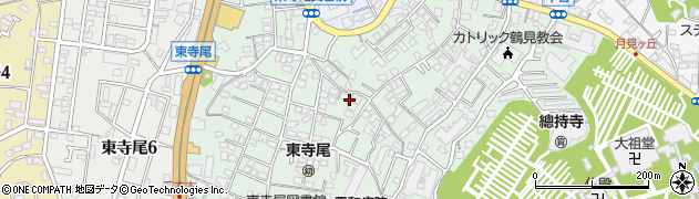 神奈川県横浜市鶴見区東寺尾中台周辺の地図