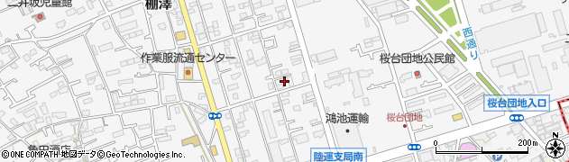 神奈川県愛甲郡愛川町中津7330周辺の地図