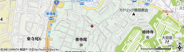 神奈川県横浜市鶴見区東寺尾中台周辺の地図