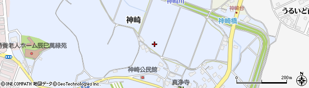 千葉県市原市神崎周辺の地図