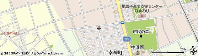 鳥取県境港市幸神町245周辺の地図