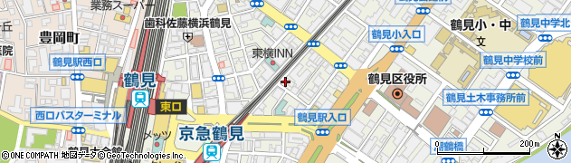 セブンイレブン横浜鶴見中央４丁目店周辺の地図