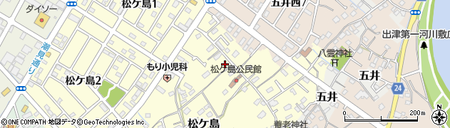 千葉県市原市松ケ島488周辺の地図