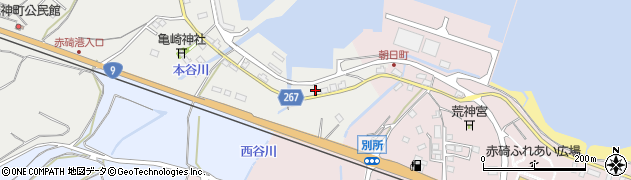 鳥取県東伯郡琴浦町赤碕14周辺の地図