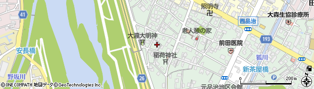 鳥取県鳥取市西品治574周辺の地図