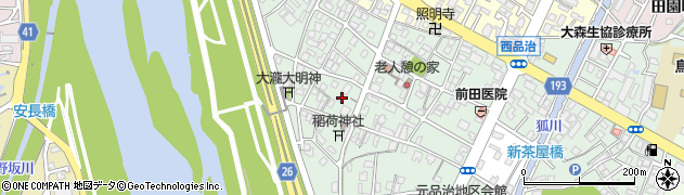 鳥取県鳥取市西品治572周辺の地図