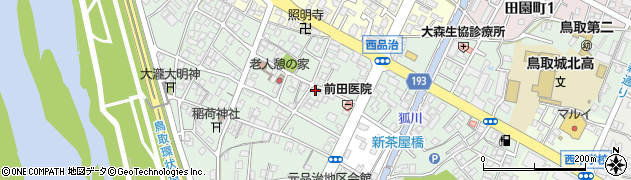 鳥取県鳥取市西品治650周辺の地図
