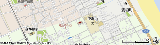 鳥取県境港市小篠津町450周辺の地図