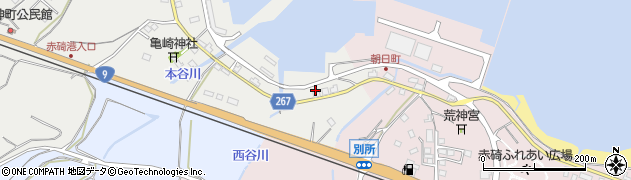 鳥取県東伯郡琴浦町赤碕2031周辺の地図