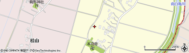 千葉県大網白里市九十根周辺の地図
