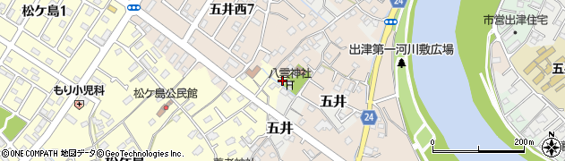 千葉県市原市松ケ島164周辺の地図
