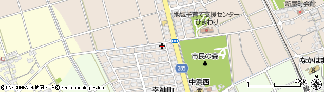 鳥取県境港市幸神町240周辺の地図