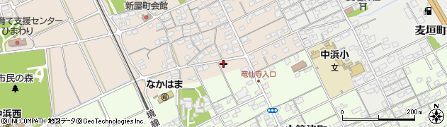 鳥取県境港市新屋町418周辺の地図