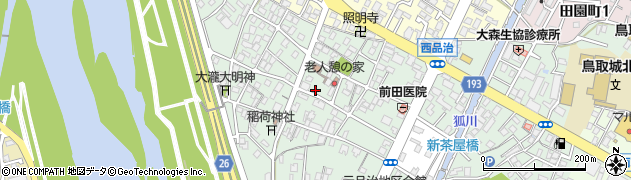 鳥取県鳥取市西品治679周辺の地図