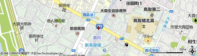 鳥取県鳥取市西品治813周辺の地図