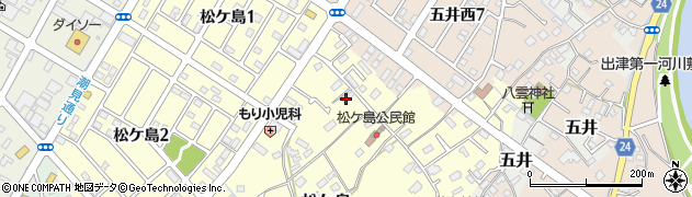 千葉県市原市松ケ島489周辺の地図
