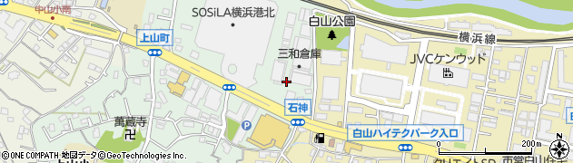 上山町北公園周辺の地図