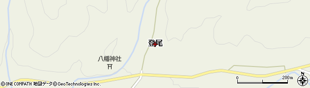 京都府舞鶴市登尾周辺の地図