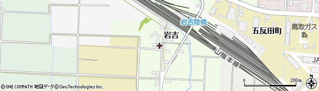 鳥取県鳥取市岩吉69周辺の地図