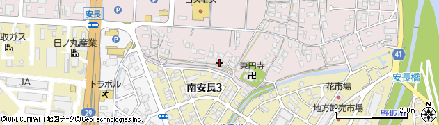 鳥取県鳥取市安長553周辺の地図