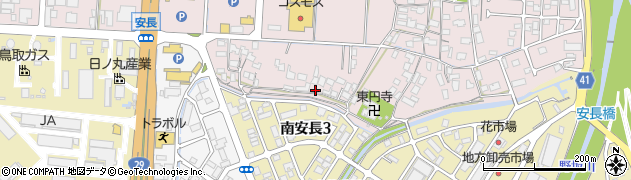 鳥取県鳥取市安長555周辺の地図